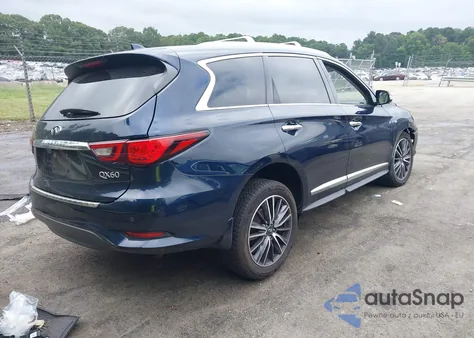 2020 Infiniti Qx60 Signature Edition Awd из США, поврежденный, VIN 5N1DL0MM5LC548984